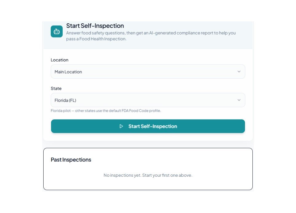 AI Food Safety Inspection